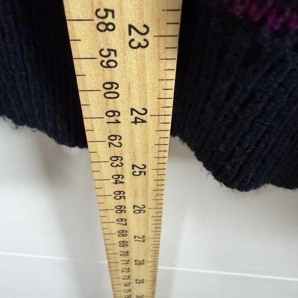 Vintage 90s Sir William Sweater Men L Geometric Southwestern Teal‎ Purple Retro